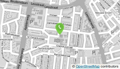 Bekijk kaart van Korein Seringenstraat in Eindhoven