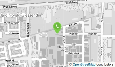 Bekijk kaart van Ambachtsheer betimmeringen in Hardinxveld-Giessendam