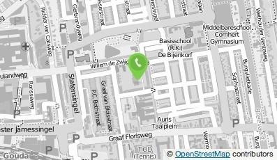 Bekijk kaart van Centrum Savelberg  in Gouda