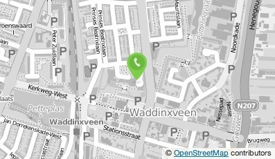 Bekijk kaart van Centrum Souburgh  in Waddinxveen