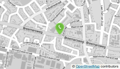 Bekijk kaart van JP van den Bent stichting Deldenerstraat in Hengelo (Overijssel)