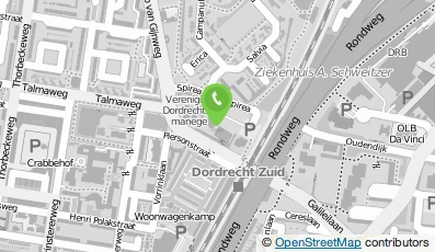 Bekijk kaart van SDK Ikraatje in Dordrecht