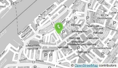 Bekijk kaart van Gallery 61 in Dordrecht