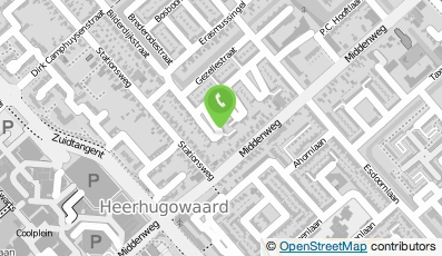 Bekijk kaart van Taxi Hooiveld in Heerhugowaard