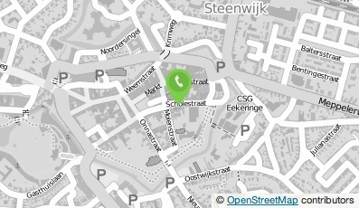 Bekijk kaart van Grill & Buffetrestaurant Rhodos Steenwijk in Steenwijk