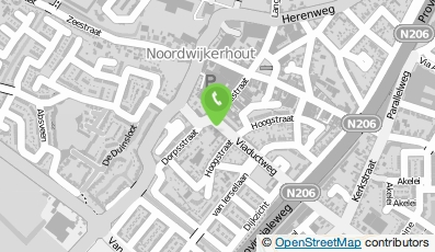 Bekijk kaart van Eethuis Lucky Snack in Noordwijkerhout