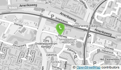 Bekijk kaart van van Dorp Tegelwerken in Zoetermeer