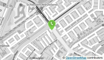 Bekijk kaart van Avondwinkel & Slijterij Nieuwland B.V. in Schiedam