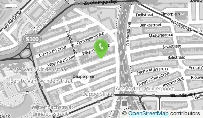 Bekijk kaart van Moiz Telecom in Amsterdam
