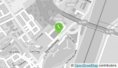 Bekijk kaart van Autoschade Labo van Oers in Tholen