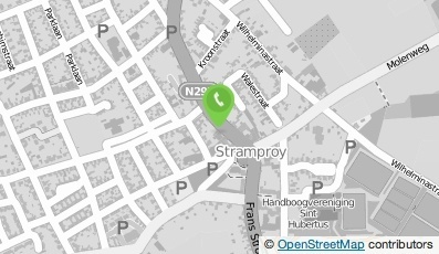 Bekijk kaart van ut Telderke in Stramproy