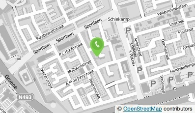 Bekijk kaart van Tandarts L.B. van den Berg  in Spijkenisse