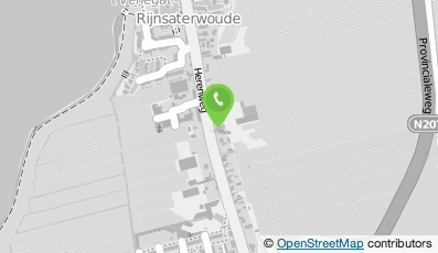 Bekijk kaart van J.J. Kroft in Rijnsaterwoude