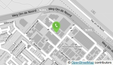 Bekijk kaart van Opal Thai Massage en Spa in Hoofddorp