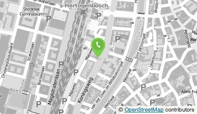 Bekijk kaart van Combinatie Rotim & de Beijer/ CR&B in Den Bosch