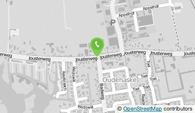 Bekijk kaart van Snackbar Haskerhoeke in Oudehaske