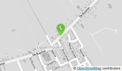 Bekijk kaart van Cafe-cafetaria de Driesprong in Lippenhuizen