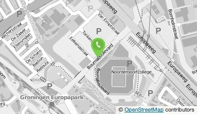 Bekijk kaart van Alfa-college Hoofdkantoor in Groningen
