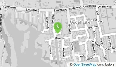 Bekijk kaart van Autohoezenonline.nl in Oudehaske