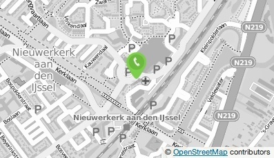 Bekijk kaart van Osteonieuwerkerk in Nieuwerkerk aan den Ijssel