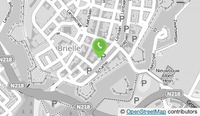 Bekijk kaart van HBhotelapartments in Brielle