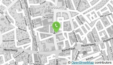 Bekijk kaart van Subway Bussum in Bussum