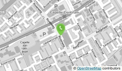 Bekijk kaart van Thuiszorgwinkel Capelle in Capelle aan den Ijssel