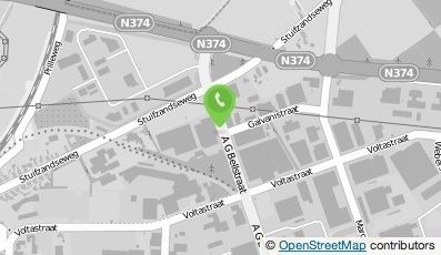 Bekijk kaart van Tom kantoor en projectinrichting in Hoogeveen