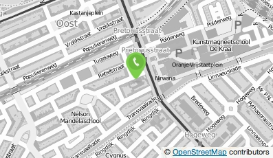 Bekijk kaart van Dirk van den Broek in Amsterdam