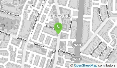 Bekijk kaart van Bedden & Goed B.V. in Heemstede