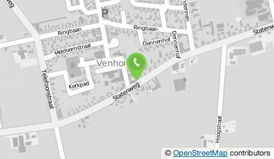 Bekijk kaart van Eethuis Cafetaria Venhorst in Venhorst