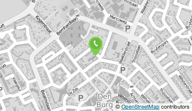 Bekijk kaart van Thuiszorgwinkel in Den Burg