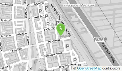 Bekijk kaart van BSO de Windroos in Zaandam