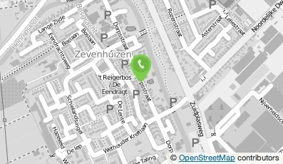 Bekijk kaart van Groenten & Fruit Paleis Hollandia in Zevenhuizen (Zuid-Holland)