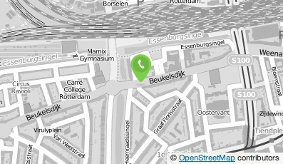 Bekijk kaart van QoQo Massage Rotterdam B.V. in Rotterdam