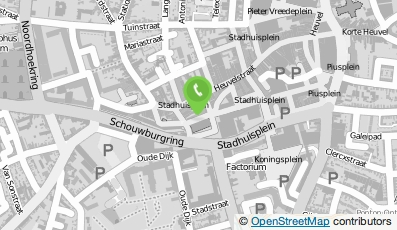 Bekijk kaart van Klein Cafe Van Horen Zeggen in Tilburg