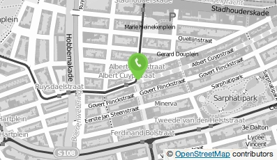 Bekijk kaart van Joan Arends Vastgoed Bemiddeling in Amsterdam
