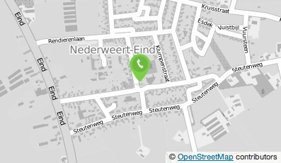 Bekijk kaart van Café Zaal van Nieuwenhoven in Nederweert-Eind