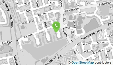 Bekijk kaart van vincentmoes.com in Zwolle