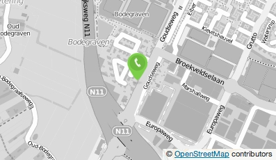 Bekijk kaart van Green Health Center in Bodegraven