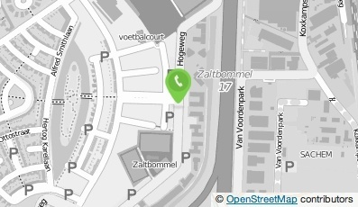 Bekijk kaart van Verloskundigen Maatschap Gambier & Van Hemert in Zaltbommel