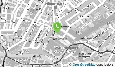 Bekijk kaart van Bike Shop Tweewielers Waterlooplein in Amsterdam