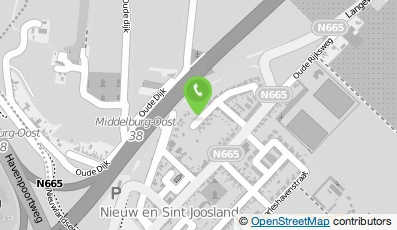 Bekijk kaart van Ruiterpad Zorgbegeleiding in Nieuw- en Sint Joosland