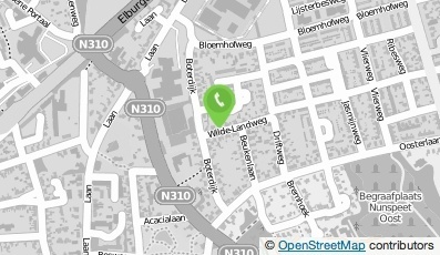 Bekijk kaart van Hoveniersbedrijf J.W. Hagenbeek in Nunspeet