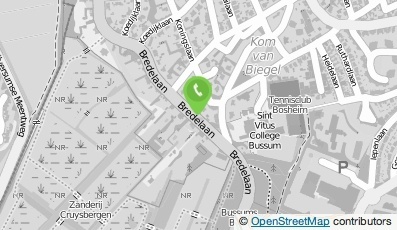 Bekijk kaart van Joosbuiten. ontwerpt tuin, park en plein in Bussum