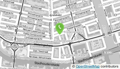 Bekijk kaart van Stichting Afasietherapie Amsterdam in Amsterdam