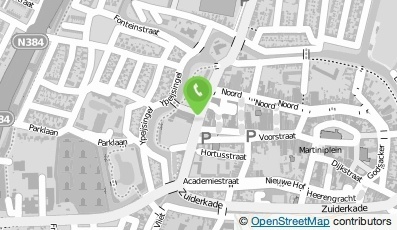 Bekijk kaart van Poiesz Supermarkten B.V. in Franeker