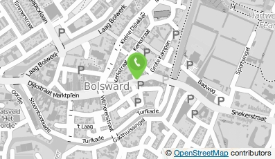 Bekijk kaart van Bentacera B.V. in Bolsward