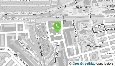 Bekijk kaart van Shell Station Slingelandstraat in Amsterdam