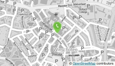 Bekijk kaart van I-Telecom V.O.F. in Winschoten